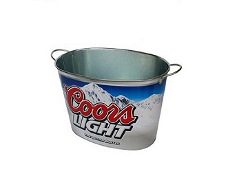 IB3 15L galvanized ice bucket for cooler beer