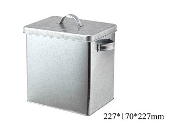 227x170x227mm galvanized storage box metal box