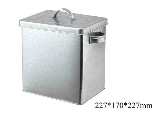 227x170x227mm galvanized storage box metal box